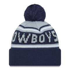 Main Cuffed Knit Hat with Pom - Dallas Cowboys