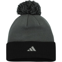 NHL Gray Vegas Golden Knights adidas Women's Laurel Cuffed Knit Hat with Pom