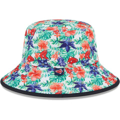 MLB Boston Red Sox New Era Tropic Floral Bucket Hat
