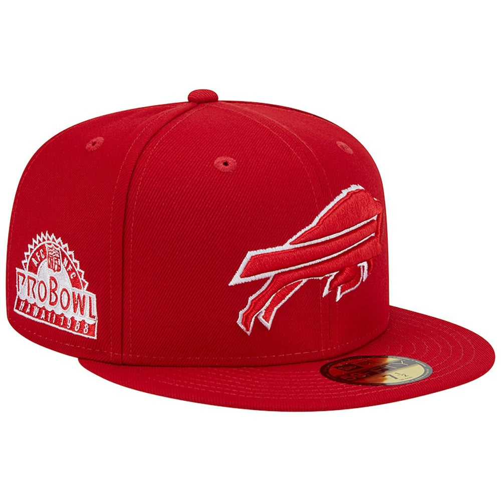 1998 Hawaii Pro Bowl Main Patch 59FIFTY Fitted Hat - Buffalo Bills