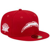 Super Bowl XXIX Main Patch 59FIFTY Fitted Hat - Los Angeles Chargers