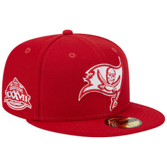 Super Bowl XXXVII Main Patch 59FIFTY Fitted Hat - Tampa Bay Buccaneers
