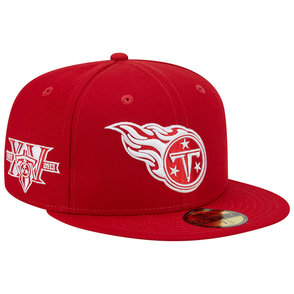 15 Years Main Patch 59FIFTY Fitted Hat - Tennessee Titans