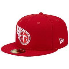 15 Years Main Patch 59FIFTY Fitted Hat - Tennessee Titans