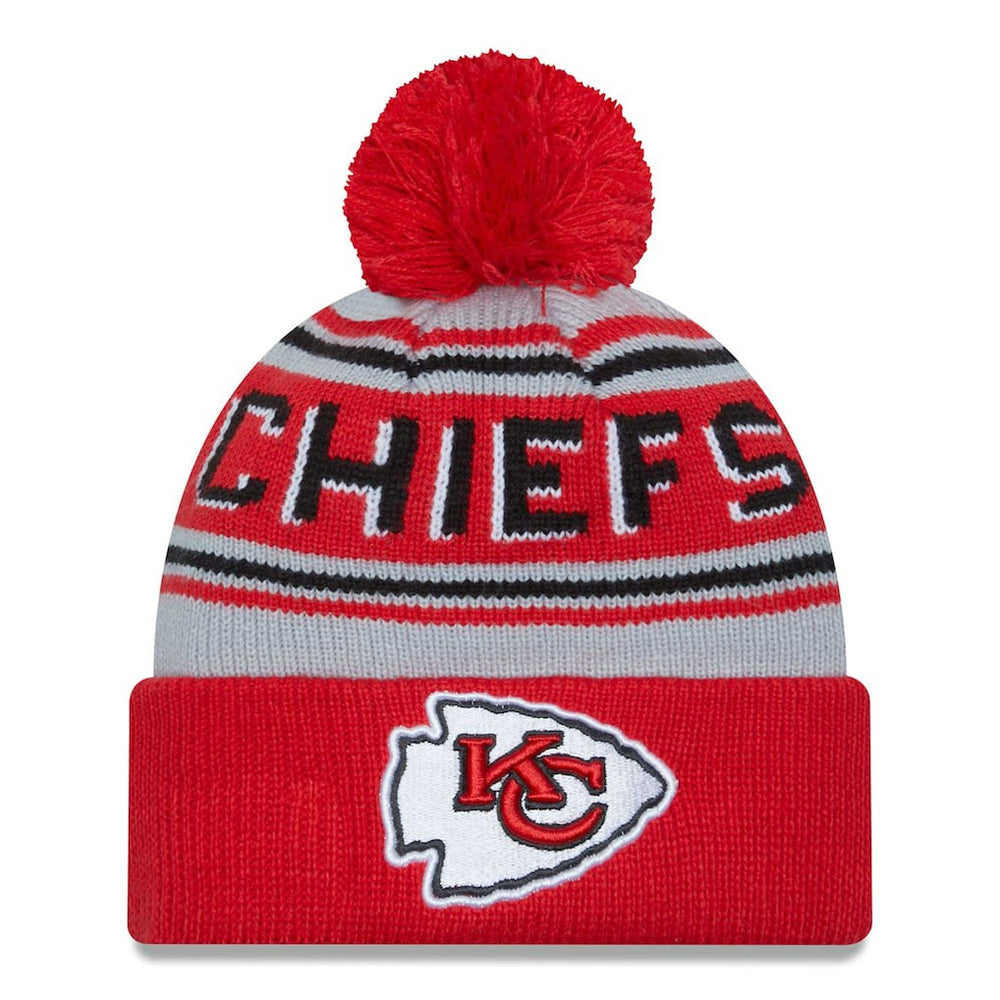 Main Cuffed Knit Hat with Pom - Kansas City Chiefs
