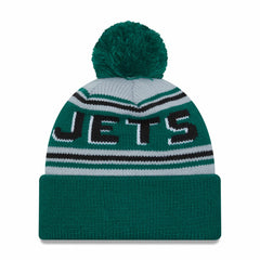 Main Cuffed Knit Hat with Pom - New York Jets