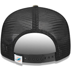Youth Main Trucker 9FIFTY Snapback Hat - Miami Dolphins