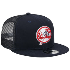 MLB New York Yankees New Era Team Color Trucker 9FIFTY Snapback Hat