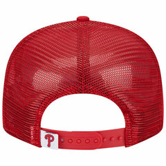 MLB Philadelphia Phillies New Era Team Color Trucker 9FIFTY Snapback Hat
