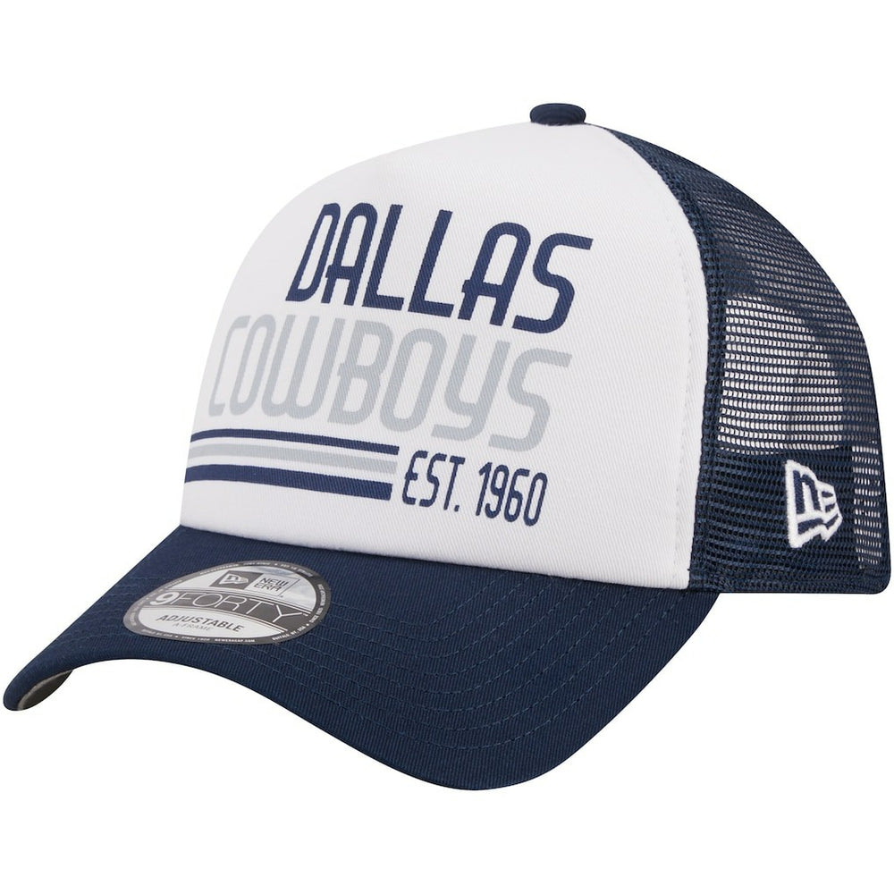 Stacked A-Frame Trucker 9FORTY Adjustable Hat - Dallas Cowboys