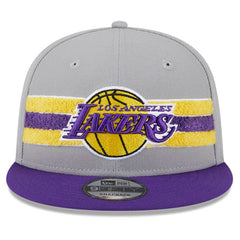 NBA Los Angeles Lakers Chenille Band 9FIFTY Snapback Hat