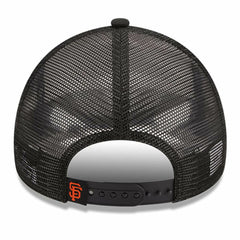 MLB San Francisco Giants New Era Stacked A-Frame Trucker 9FORTY Adjustable Hat