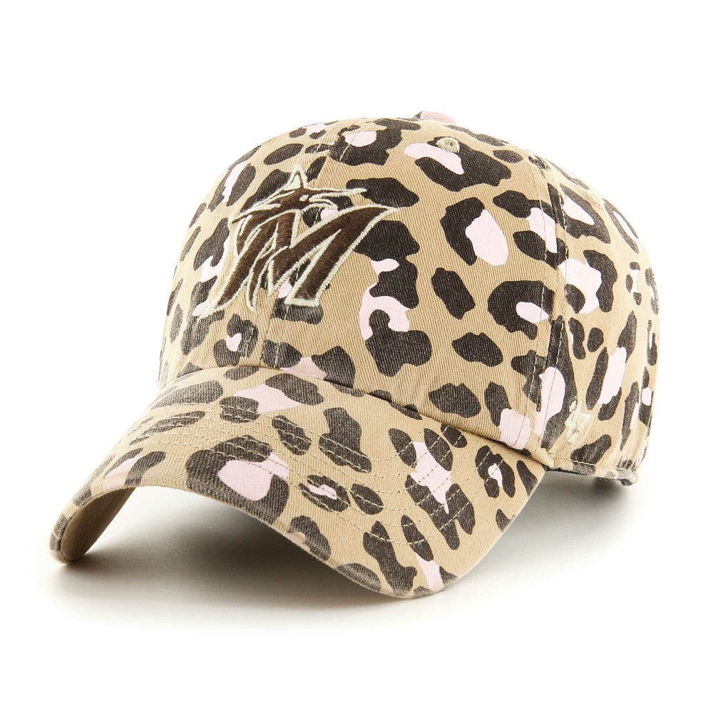 MLB Miami Marlins '47 Women's Bagheera Clean Up Adjustable Hat