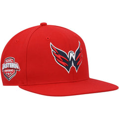 NHL Red Washington Capitals '47 Sure Shot Captain Snapback Hat