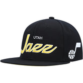 NBA Utah Jazz Hardwood Classics Script 2.0 Snapback Hat