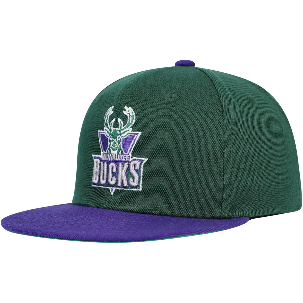 NBA Milwaukee Bucks Youth Two-Tone Snapback Hat