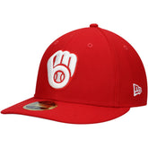MLB Milwaukee Brewers New Era Low Profile 59FIFTY Fitted Hat