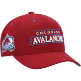 NHL Burgundy Colorado Avalanche Mitchell & Ness LOFI Pro Snapback Hat