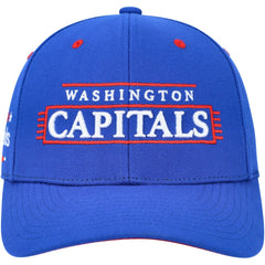 NHL Blue Washington Capitals Mitchell & Ness LOFI Pro Snapback Hat