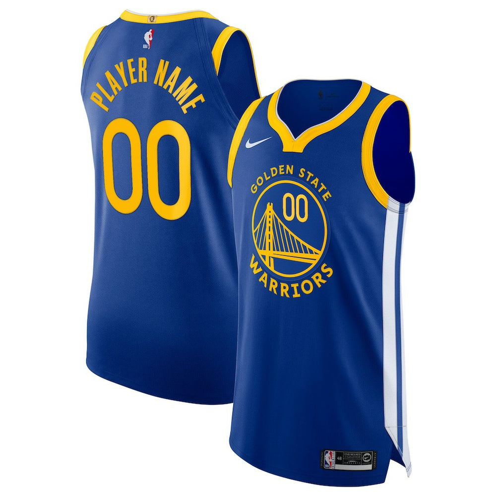 NBA Golden State Warriors 2020/21 Authentic Custom Jersey Blue sale