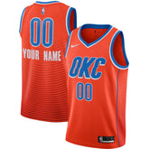 NBA Oklahoma City Thunder Jordan Brand Swingman Custom Jersey
