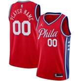 NBA Philadelphia 76ers Jordan Brand Swingman Custom Jersey