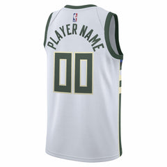 NBA Milwaukee Bucks 2020/21 Swingman Custom Jersey