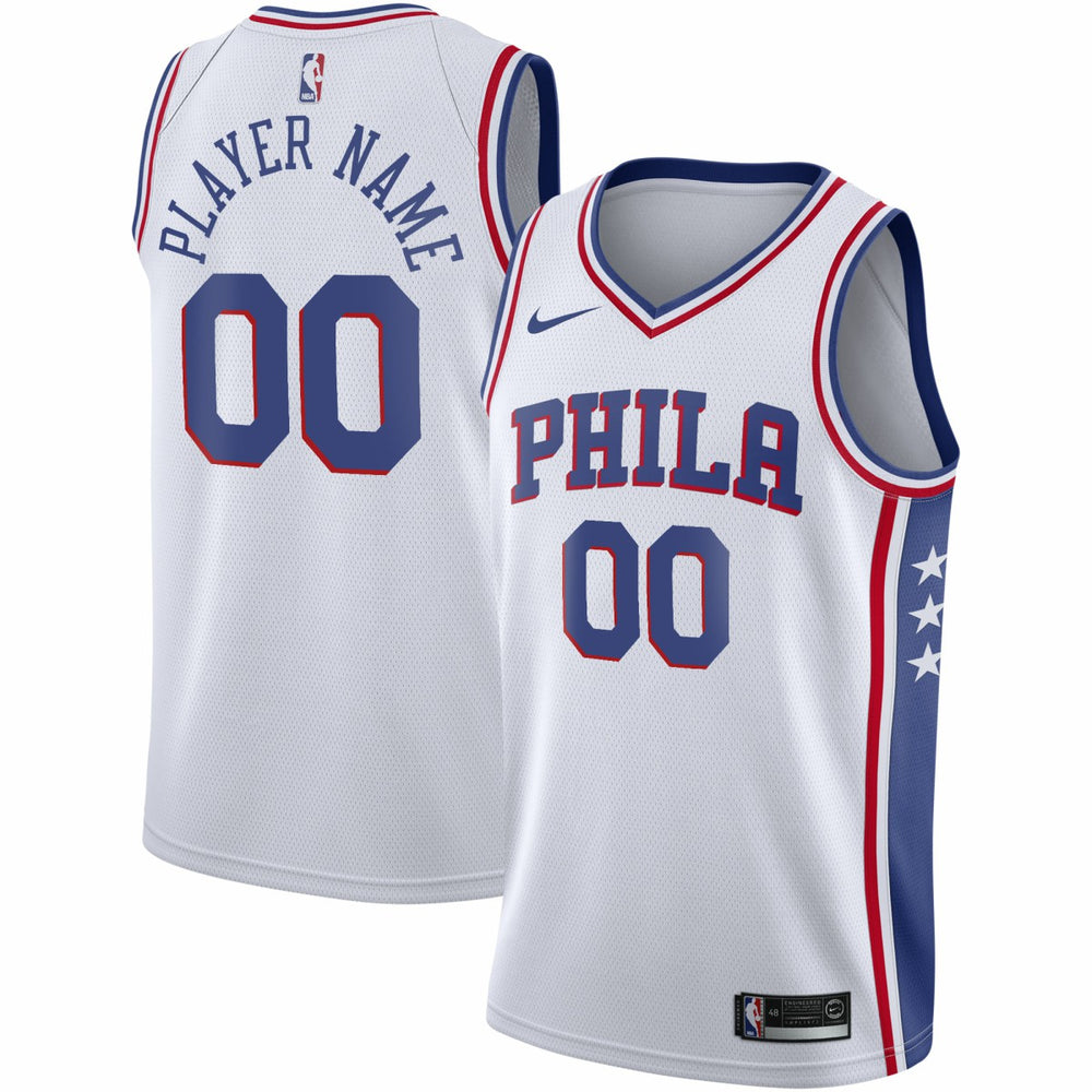 NBA Philadelphia 76ers 2020/21 Swingman Custom Jersey