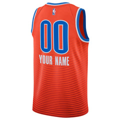 NBA Oklahoma City Thunder Jordan Brand Unisex 2022/23 Swingman Custom Jersey