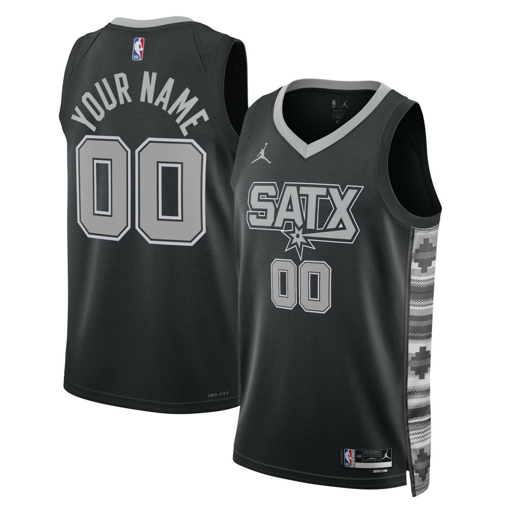 NBA San Antonio Spurs Jordan Brand Unisex 2022/23 Swingman Custom Jersey