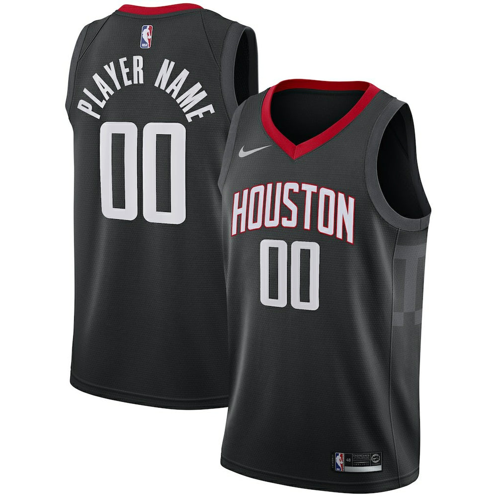 NBA Houston Rockets Swingman Custom Jersey Black