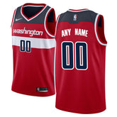NBA Washington Wizards Swingman Custom Jersey Red