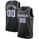 NBA Sacramento Kings Swingman Custom Jersey Black