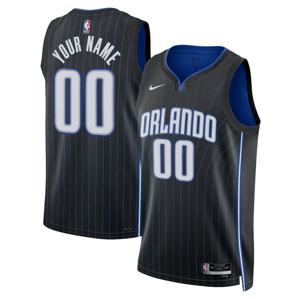 NBA Orlando Magic Unisex Swingman Custom Jersey Black