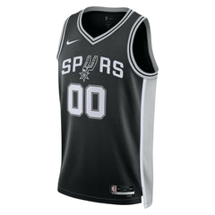 NBA San Antonio Spurs Unisex Swingman Custom Jersey Black