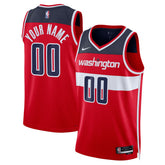 NBA Washington Wizards Unisex Swingman Custom Jersey Red