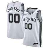 NBA San Antonio Spurs Unisex Swingman Custom Jersey White