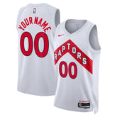 NBA Toronto Raptors Unisex Swingman Custom Jersey White
