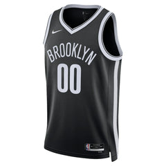 NBA Brooklyn Nets Unisex Swingman Custom Jersey Black
