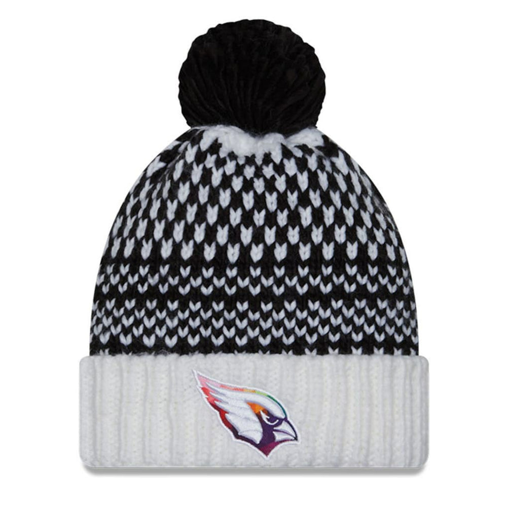 Women's 2023 NFL Crucial Catch Cuffed Pom Knit Hat - Arizona Cardinals