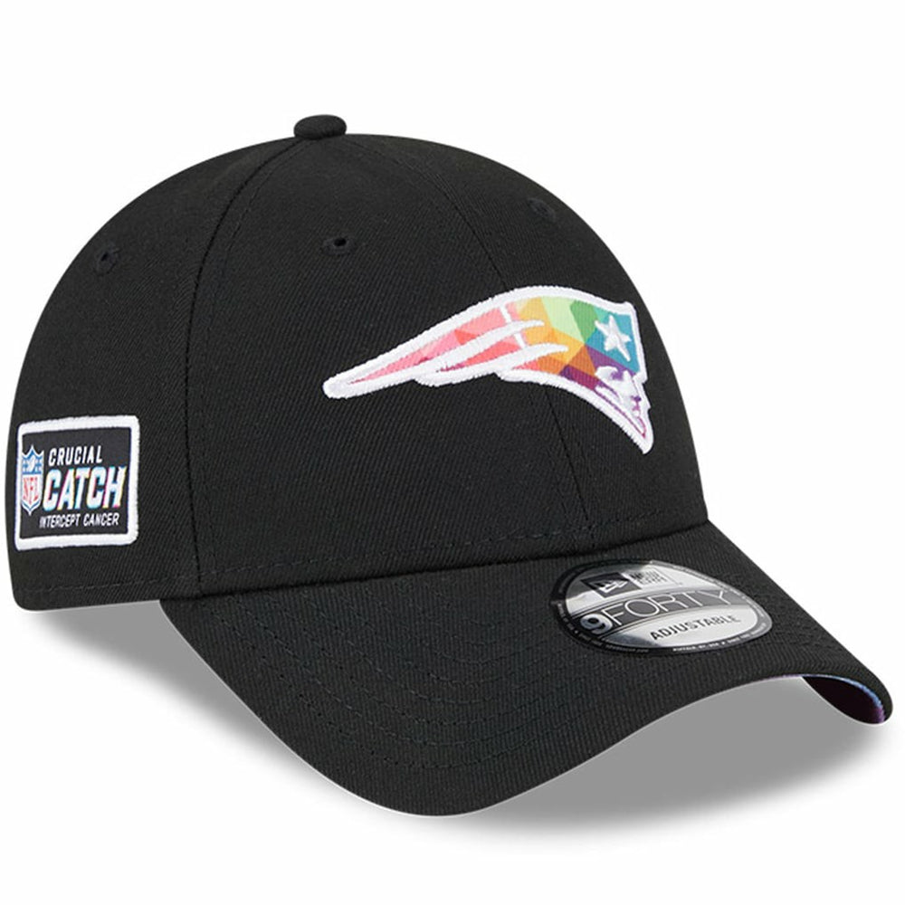 2023 NFL Crucial Catch 9FORTY Adjustable Hat - New England Patriots