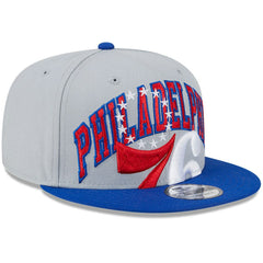 NBA Philadelphia 76ers Tip-Off Two-Tone 9FIFTY Snapback Hat