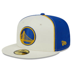 NBA Golden State Warriors Piped Pop Panel 59FIFTY Fitted Hat sale