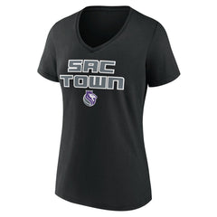 NBA Sacramento Kings Women's Team Pride V-Neck T-Shirt