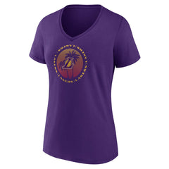 NBA Los Angeles Lakers Women's Announcer V-Neck T-Shirt
