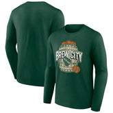 NBA Milwaukee Bucks Announcer Long Sleeve T-Shirt