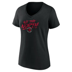 NBA Toronto Raptors Women's Announcer V-Neck T-Shirt