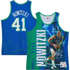 NBA Dirk Nowitzki Dallas Mavericks Hardwood Classics Player Burst Tank Top sale
