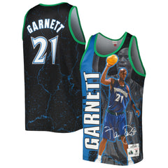 NBA Kevin Garnett Minnesota Timberwolves 2003-04 Hardwood Classics Player Burst Tank Top
