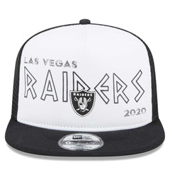 Banger 9FIFTY Trucker Snapback Hat - Las Vegas Raiders